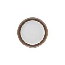 Denby Truffle Wide Rimmed Teaplate