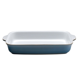Denby Azure Large Oblong Dish