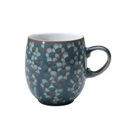 Denby Azure Shell Large Curve Mug