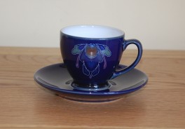 Denby Baroque Espresso Cup & Saucer