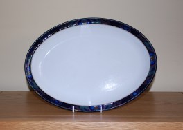 Denby Baroque  Oval Plate