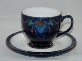 Denby Baroque  Tea Cup and Saucer