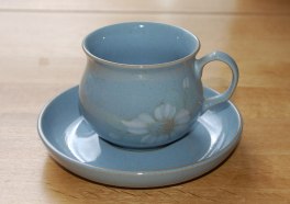 Denby Blue Dawn  Tea Saucer