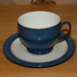 Denby Boston  Breakfast Cup and Saucer