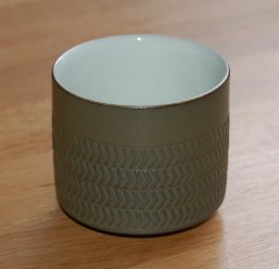 Denby Chevron Sugar Bowl - Large