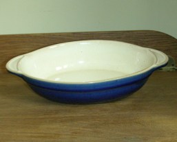 Denby Classic Blue Gratin Dish