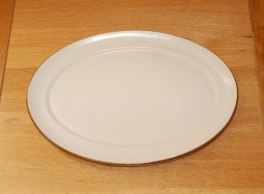 Denby Cotswold Plain Oval Plate