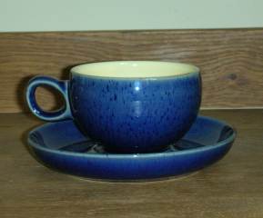 Denby Cottage Blue Tea Cup