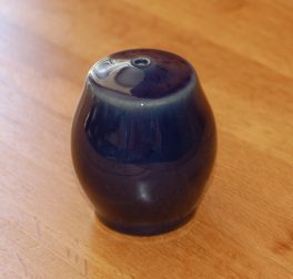 Denby Cottage Blue Salt Pot
