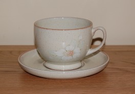 Denby Daybreak  Breakfast Cup and Saucer