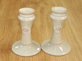 Denby Daybreak  Candlesticks