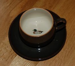 Denby Decoy Duck Tea Cup and Saucer