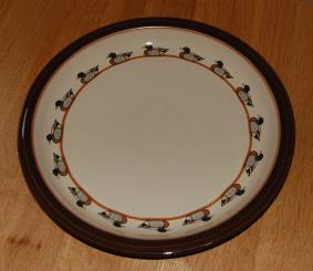 Denby Decoy Duck Dinner Plate