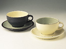 Denby Energy Charcoal/White Breakfast Cup