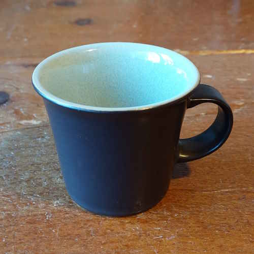 Denby Energy Charcoal/Green Espresso Cup