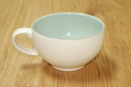 Denby Energy White/Green Breakfast Cup
