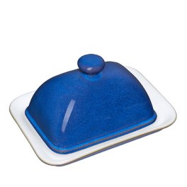 Denby Imperial Blue  Butter Dish