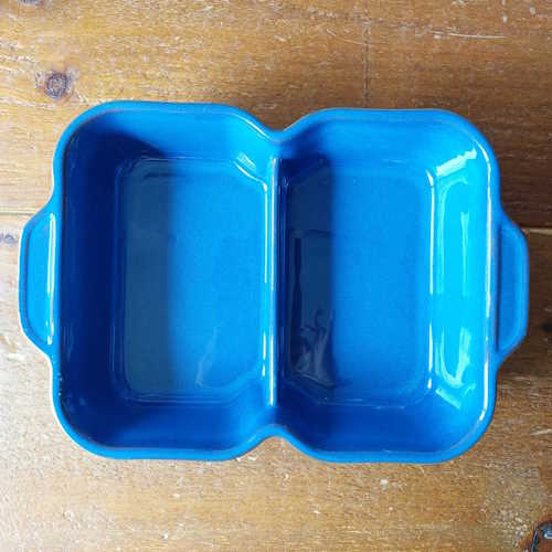 Denby Imperial Blue  Divided Dish