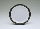 Denby Jet Stripes Salad/Dessert Plate