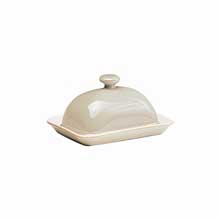 Denby Linen  Butter Dish