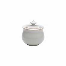 Denby Linen  Covered Sugar