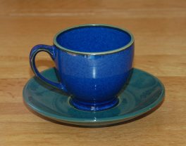 Denby Metz  Espresso Cup & Saucer
