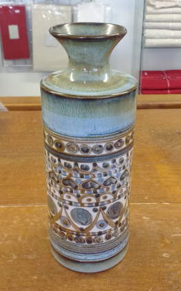 Denby Decorative Ware Minaret Blue Vase