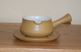 Denby Ode  Sauce Jug and Stand
