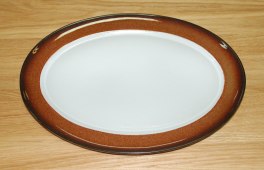 Denby Provence Oval Plate - 12.5 inch