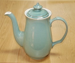 Denby Regency Green Discontinued Coffee Pot