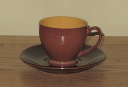Denby Spice  Espresso Cup & Saucer