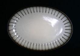 Denby Studio  Oval Plate - 12.5 inch