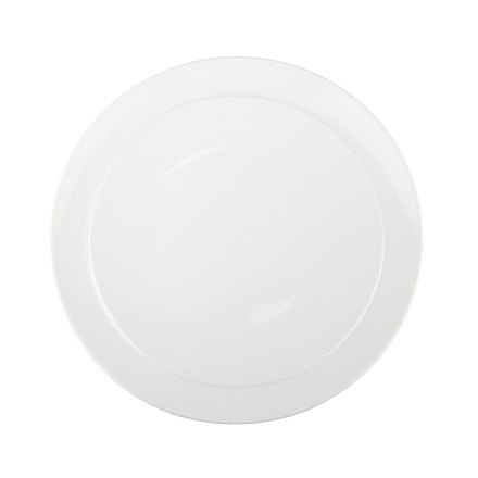 Denby White Coupe Breakfast Plate