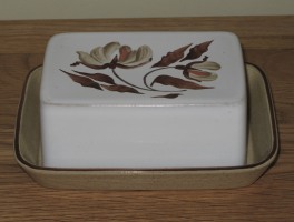 Denby Windflower Butter Dish