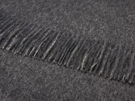 Bronte Alpaca Charcoal Throw