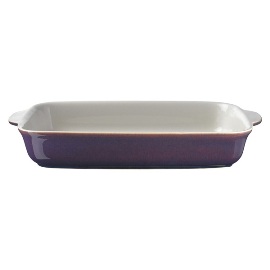 Denby Amethyst  Large Oblong Dish