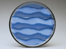 Denby Blue Jetty Water Round Platter