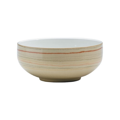 Denby Caramel Stripes Soup/Cereal Bowl