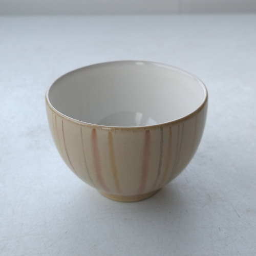 Denby Caramel Stripes Dipping Bowl