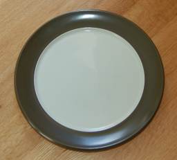 Denby Chevron  Salad/Dessert Plate