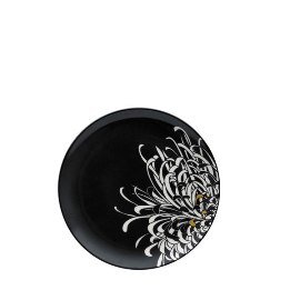 Denby Monsoon Chrysanthemum Charcoal Medium Plate