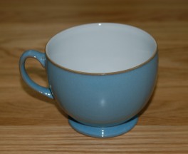 Denby Colonial Blue  Breakfast Cup