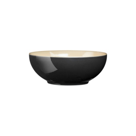 Denby Cook & Dine Black Soup/Cereal Bowl