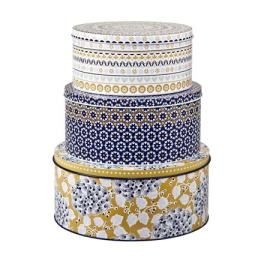 Denby Monsoon Cordoba  Cake Tins - Set of 3