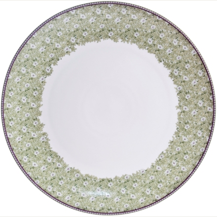 Denby Monsoon Daisy Green  Round Platter