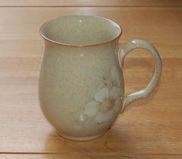 Denby Daybreak (Older colour, paler rim) Craftmans Mug (no foot)