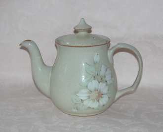 Denby Daybreak (Newer colour - browner rim) Teapot