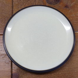 Denby Energy Charcoal/White Dinner Plate