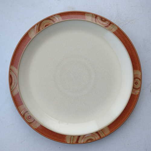 Denby Fire Chilli (rim) Salad/Dessert Plate