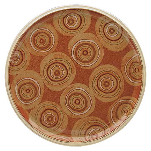 Denby Fire Chilli Round Platter